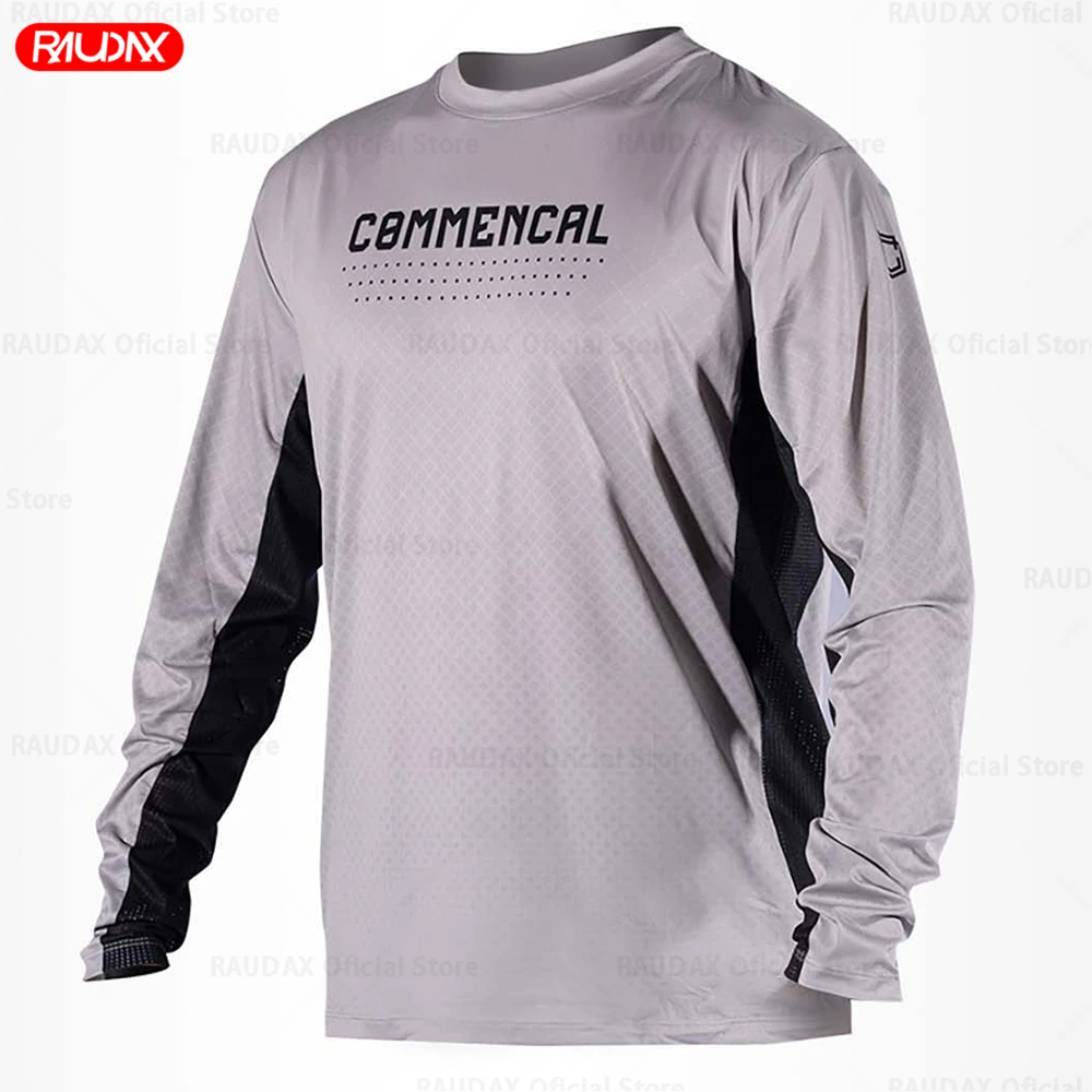 COMMENCAL 2022 Men\'s Downhill Jerseys Mountain Bike MTB Shirts Offroad DH Motorcycle Jersey Motocross Camisetas Enduro Jersey