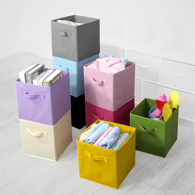 Non Woven Fabric Storage Bin Cabinet Drawer Organization, Home Supplies Clothing Underwear Storage Box, Kid Toy Storage Organize
