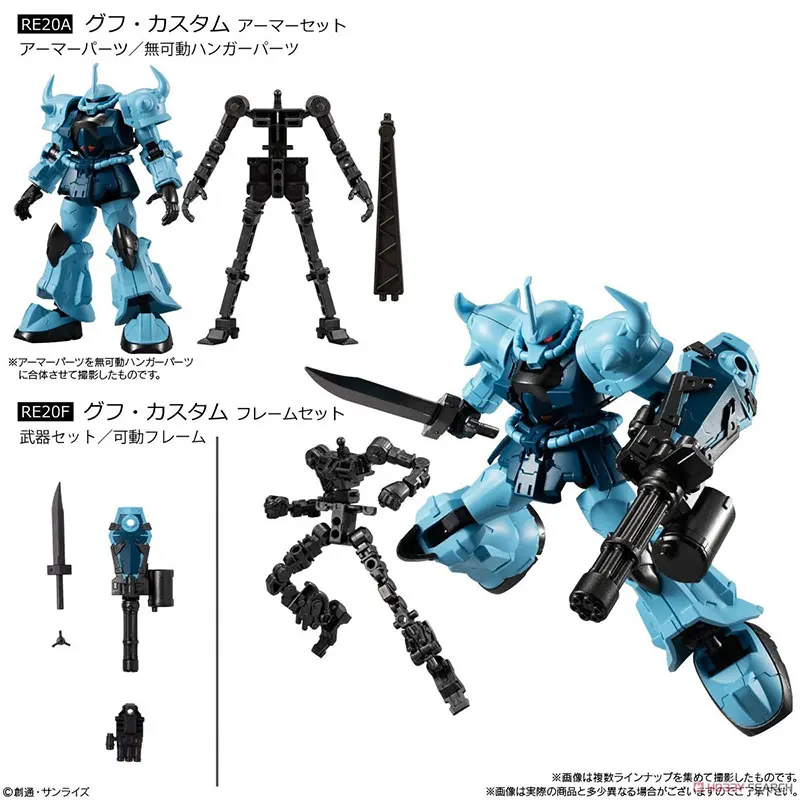 Figura coleccionable premium RX-79(G) Ez8 Gundam Kit con sistema de armadura modular para fanáticos de adultos