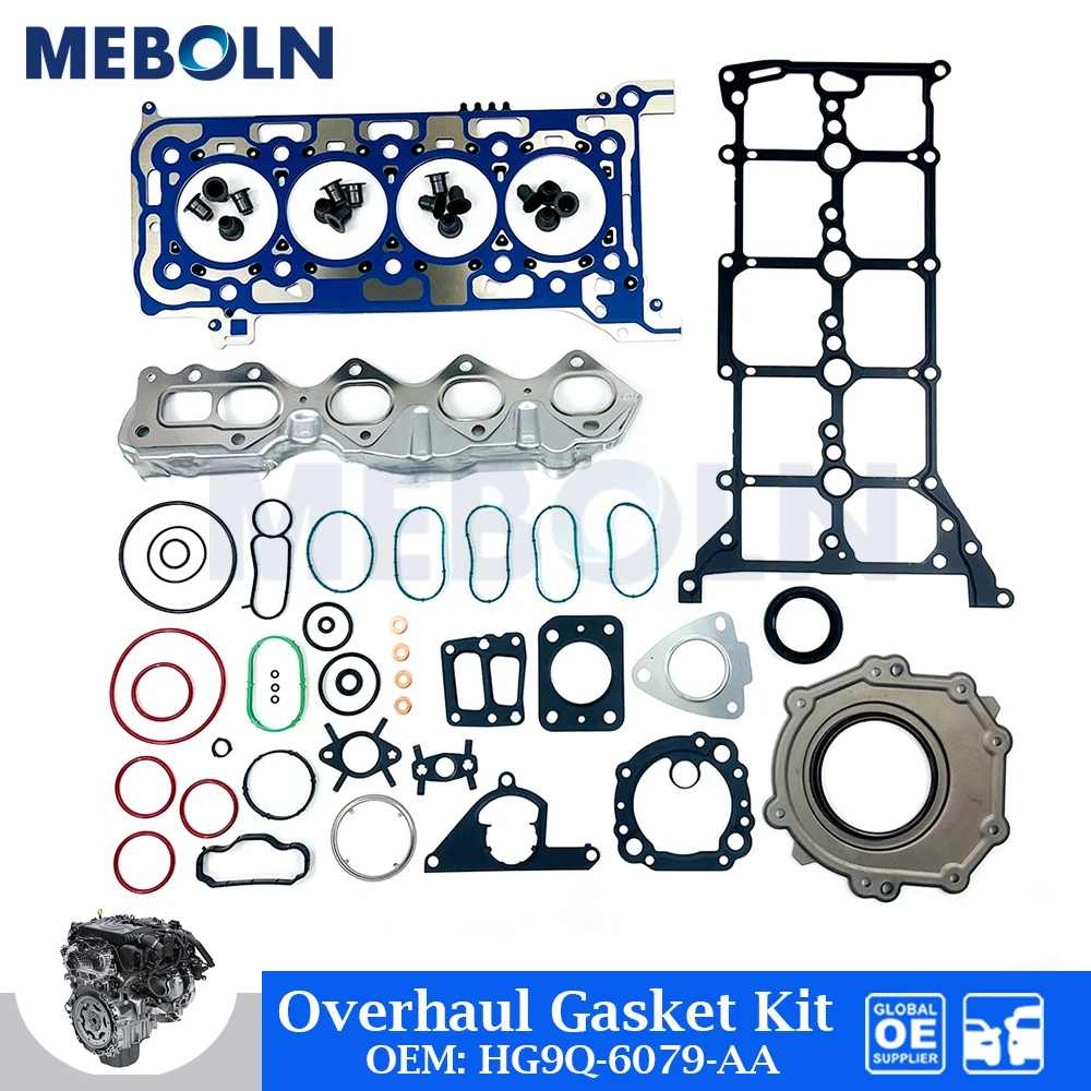 

2.0T Diesel Engine Overhaul Gasket Kit For Ford Tourneo Ranger Transit V362 V363 2.0 EcoBlue BLFB Car Accessories HG9Q-6079-AA