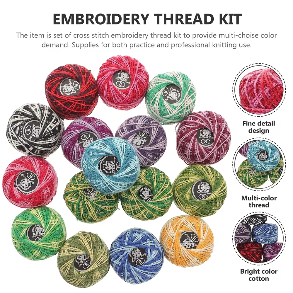 10/16pcs Lace Thread Embroider - Embroidery Threads 评论和价格