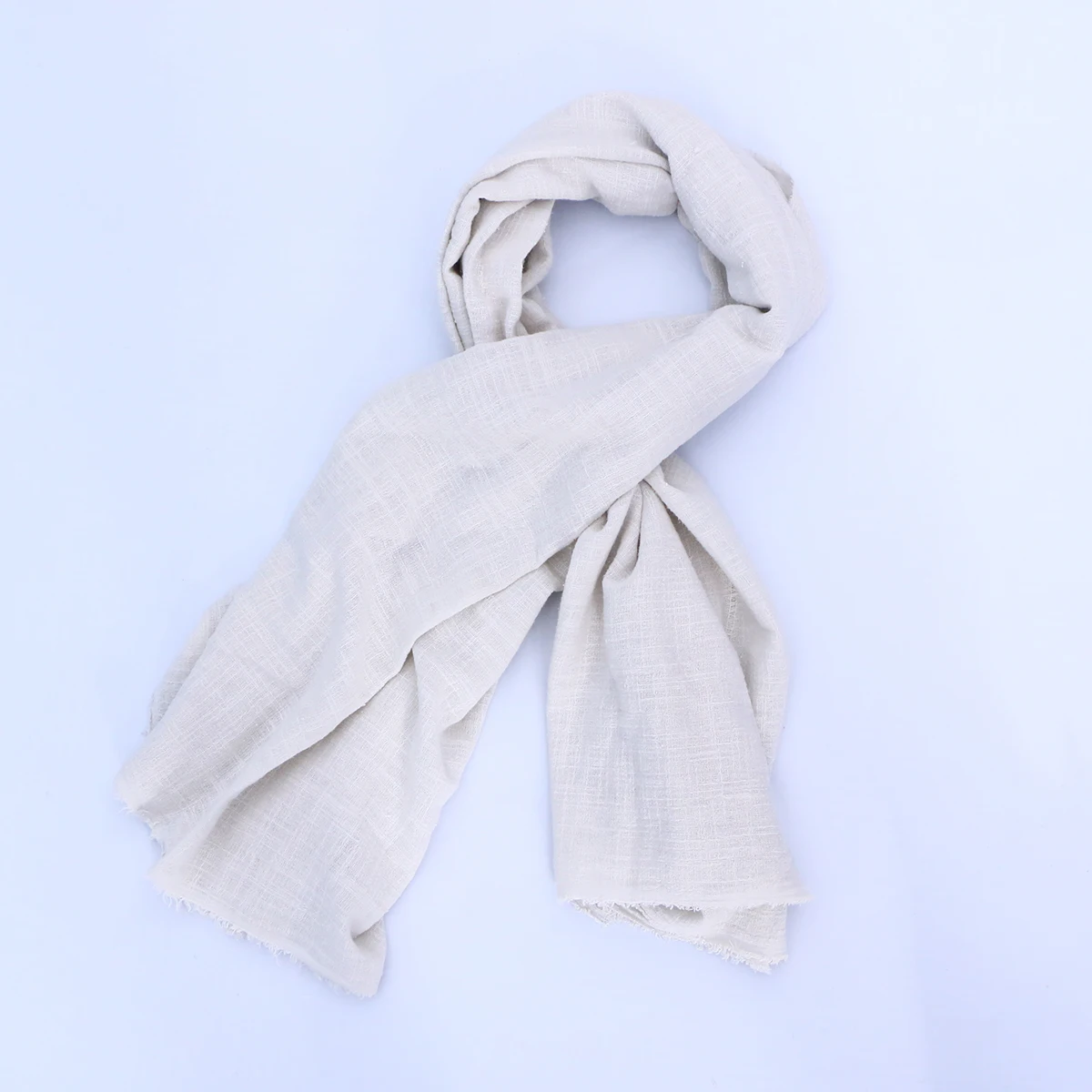 

Summer Pure Cotton Sand Wrinkle Cloth Natural Fabric Women's Clothing Light Grey