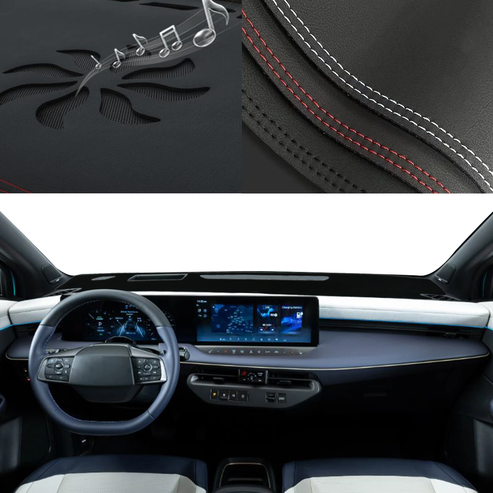 

for Nissan Leaf 2025 2026 2027 Special Customized Dashboard Cover Anti‑Glare Sunshade Pad Dash Mat Interior Accessories
