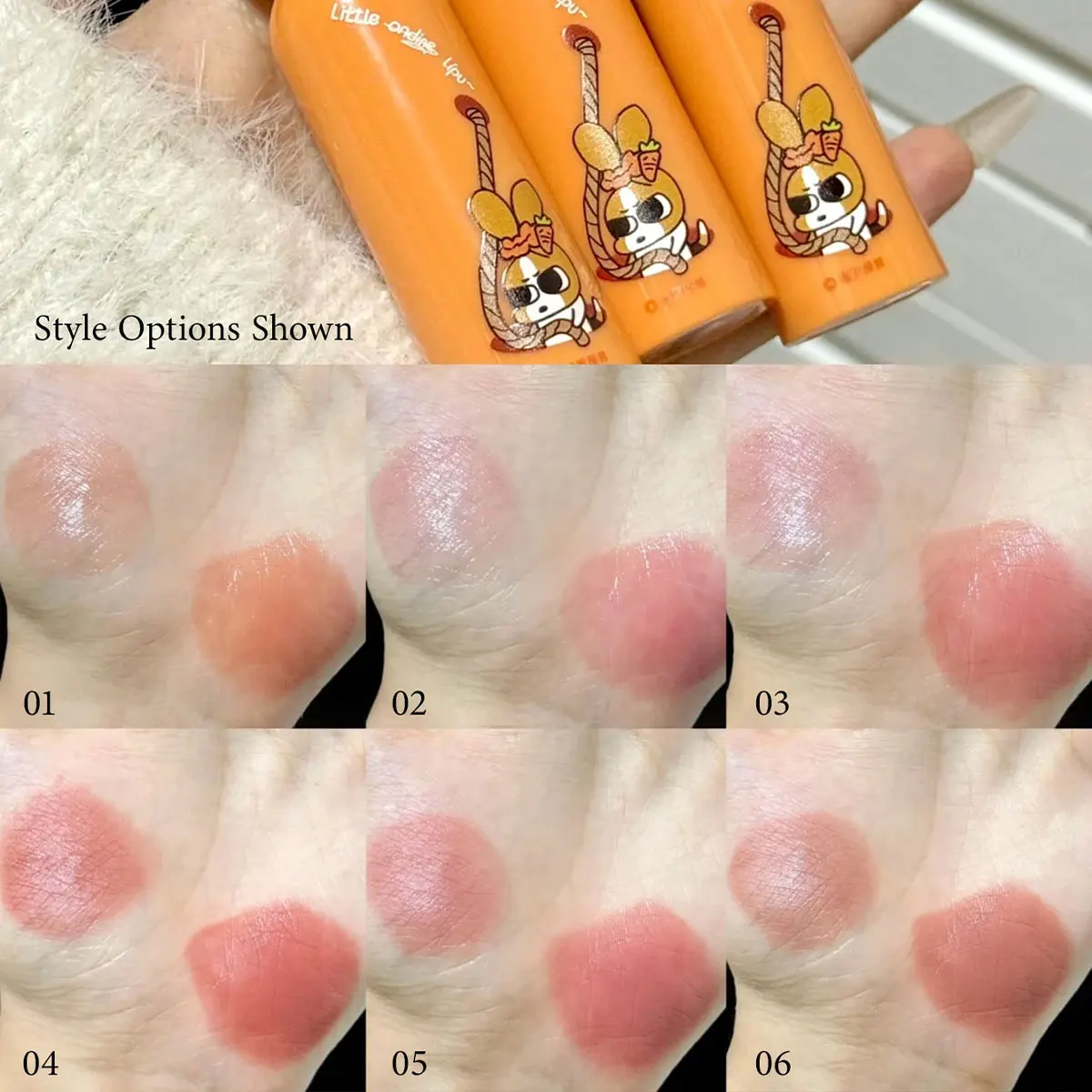 Little ONDINE ESSENCE VELVET LIP CREAM,Hydrating Glossy Texture,Soft Velvet Matte Texture,Highly Pigmented&Vibrant,Luxury Makeup