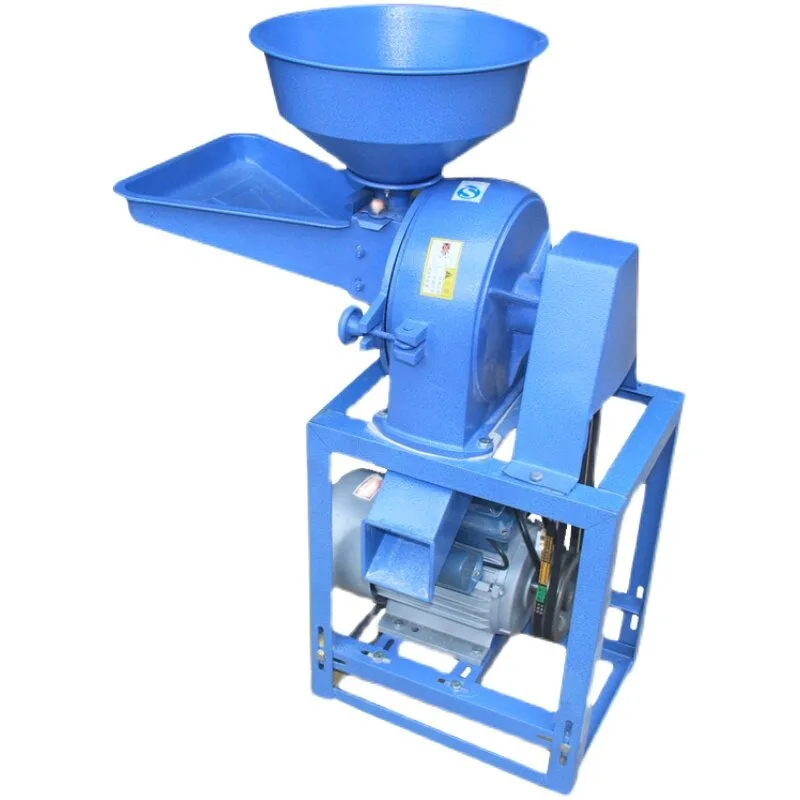 Corn Grain Grinder Wheat Flour Mill Machine Commercial Hammer Crusher for Rice Bean Spice Herb Powder Making