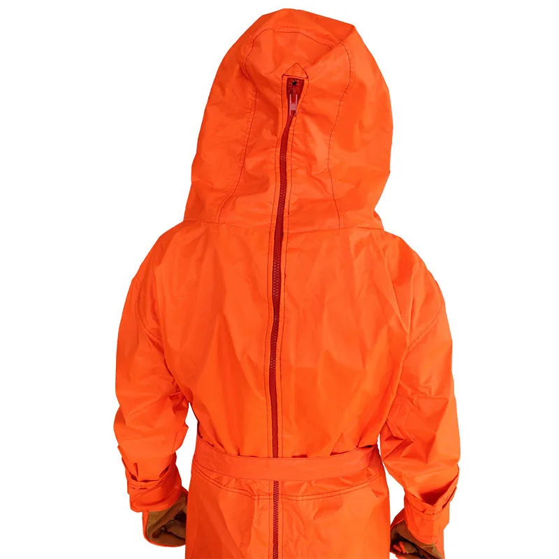 set of anti-bee clothing, anti-wasp and wasp PVC protective clothing, one-piece anti-stinging one-piece protective clothing