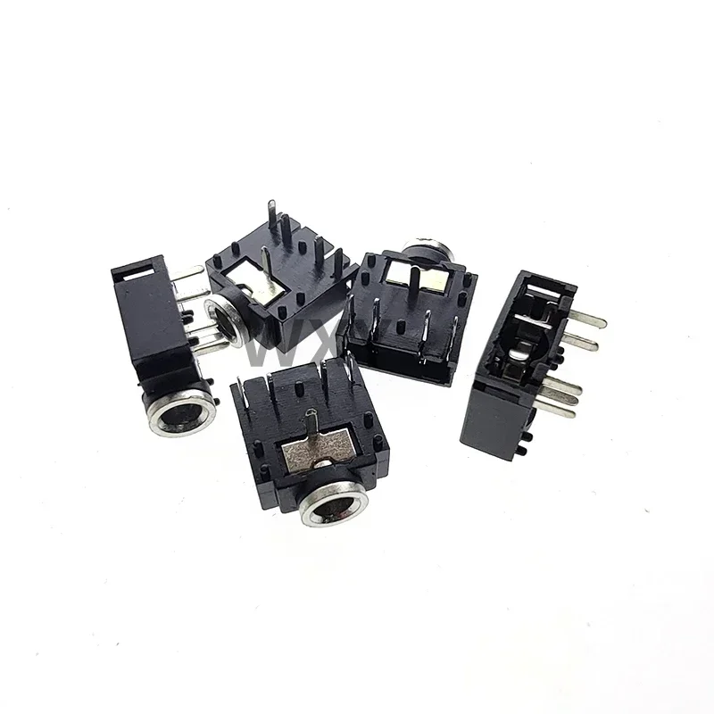 5Pcs 10PCS 3.5mm Stereo Headphone Jack Socket 3F07 PJ-307 PJ307 Audio Earphone Jack Connector