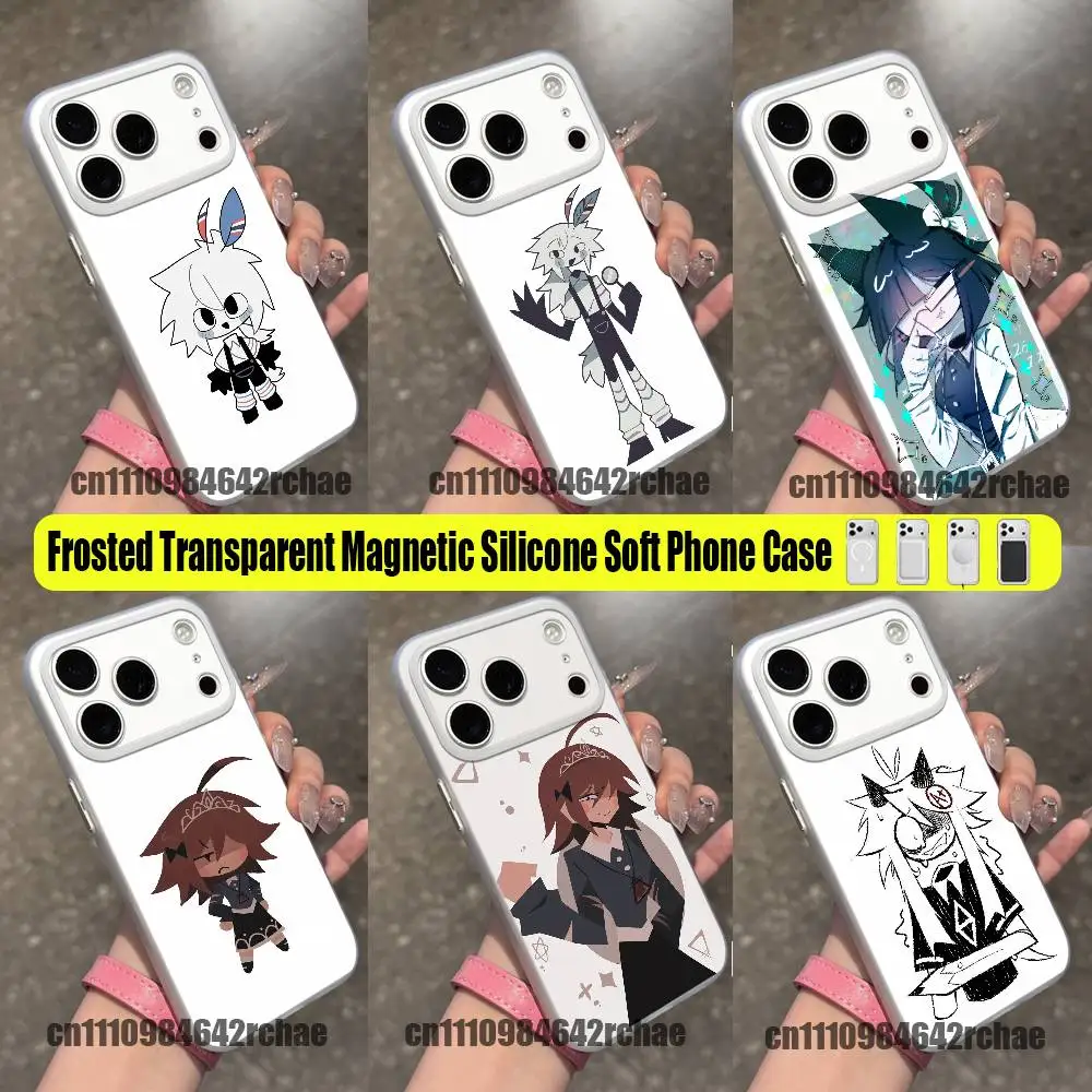 For Fundamental Paper Education FPE Phone Case For iPhone 15 12 11 14 18 13 16 17 Pro Max Plus Mini For Magsafe Magnetic Clear