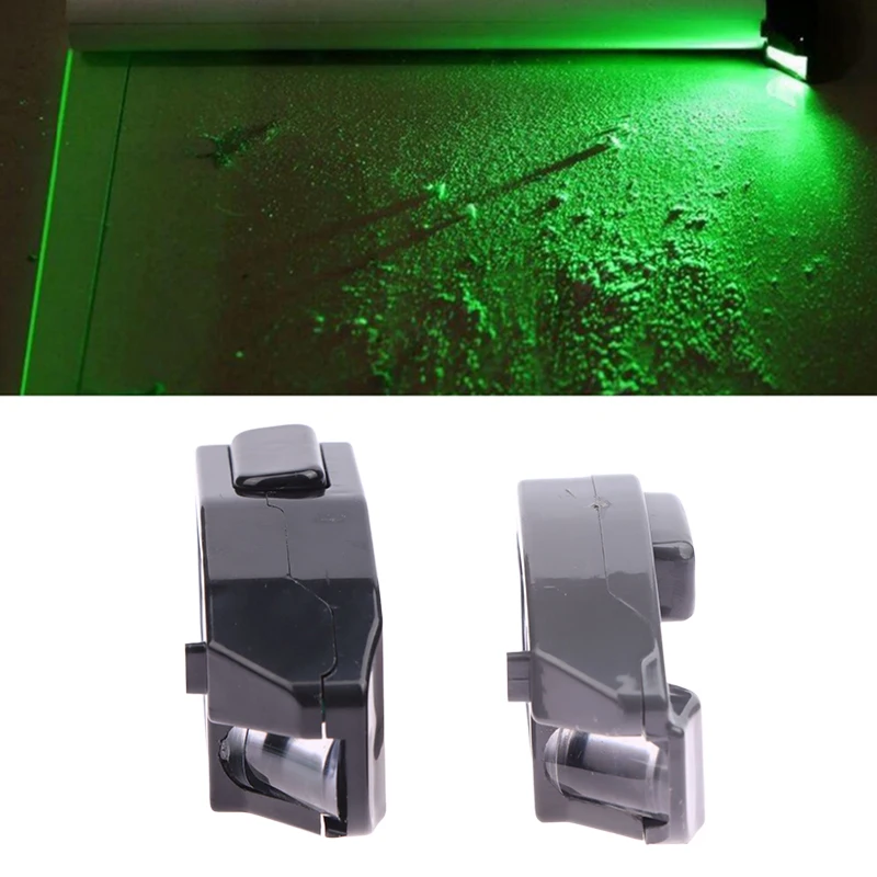 1 PC Green Light Dust Pet Hair aspirapolvere per capelli umani Display antipolvere luce a LED per aspirapolvere luce Laser