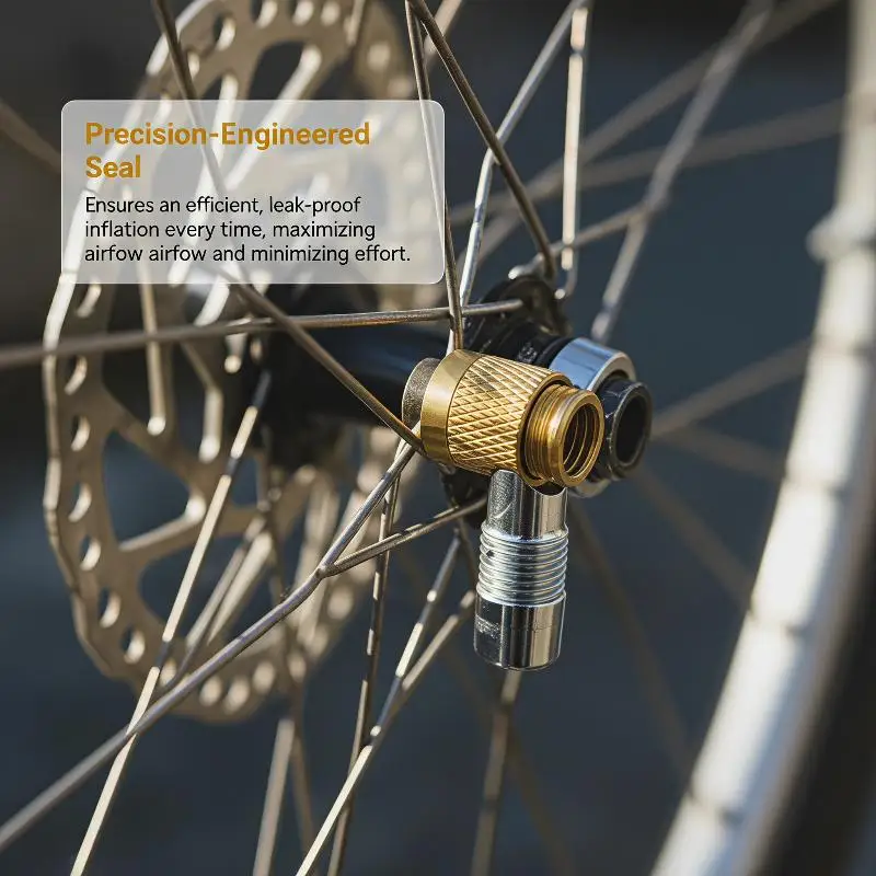 Threaded Inflation Valve Bicycle Valve Conversion Head 1/3/4PCS Inflating Needle Kits Ball Bike Tire Tube Inflator Air Pump Tool