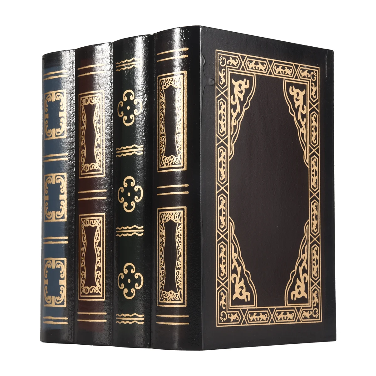 European Retro Storage Box Book Shape Storage Box Wooden Jewelry Box