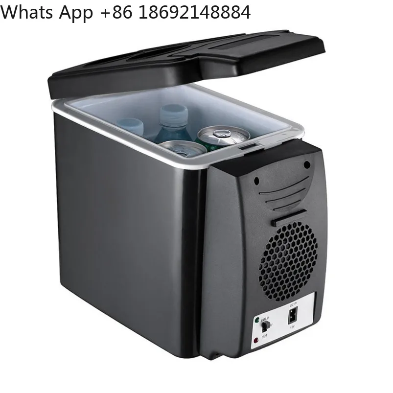 Car refrigerator 8 liters family car dual-purpose hot and cold mini refrigerator spot fast delivery