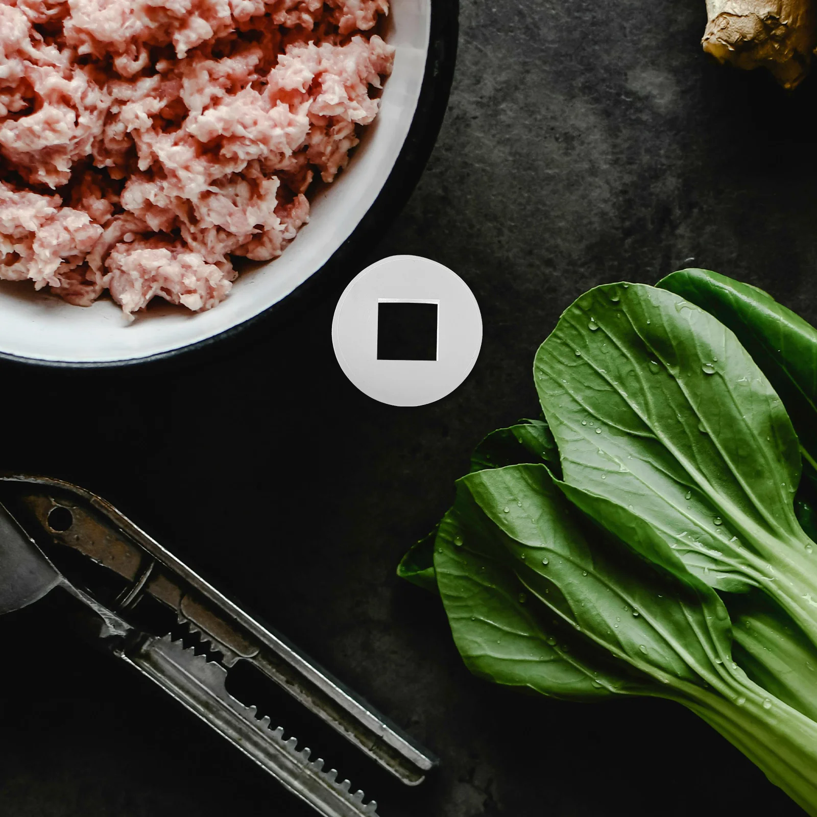 

12-Tooth Meat Grinder Plastic Gear Sleeve Screw Set Efficient Mincing Sausage Stuffing Replacement Parts Kitchen