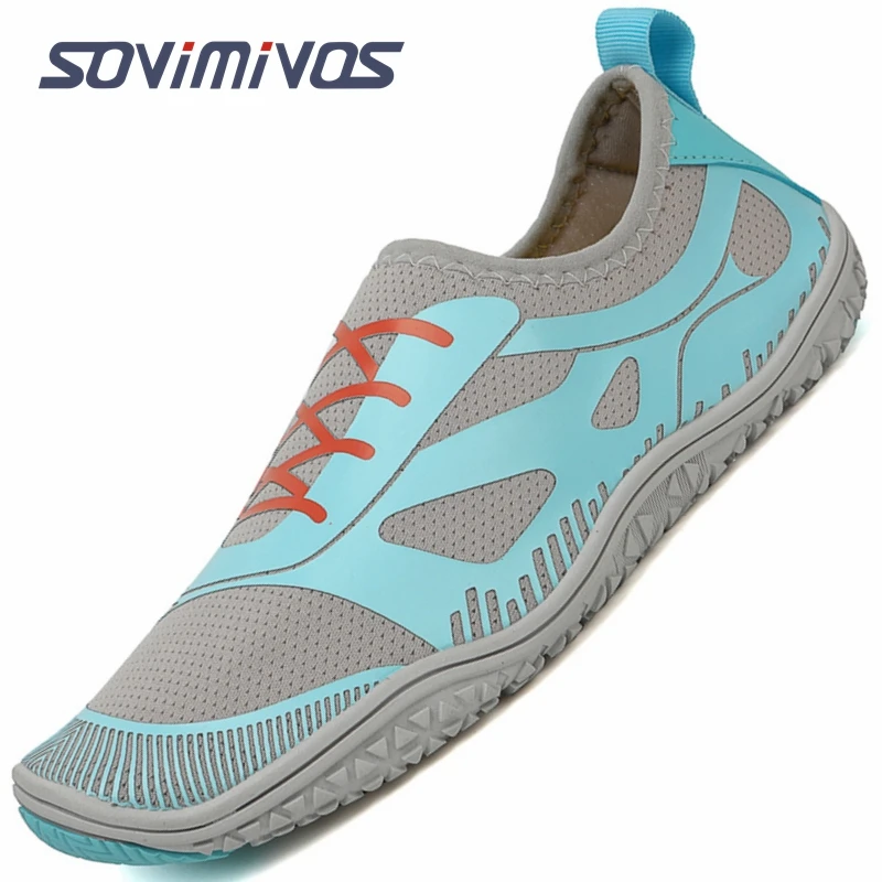 Zapatos descalzos para hombre y mujer, zapatillas minimalistas de punta ancha para correr, tenis, caminar, transpirables de ancho