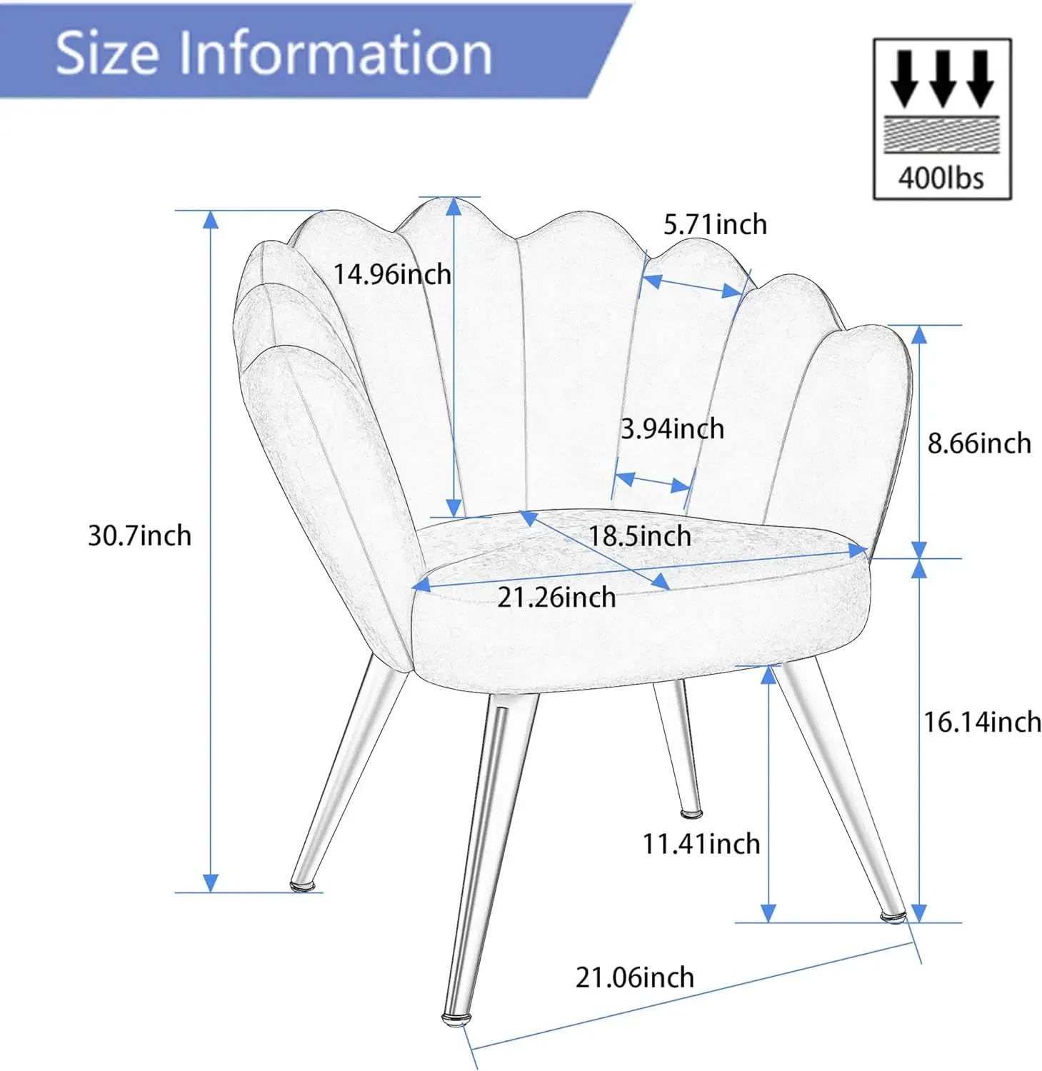 Silla de terciopelo de mediados de siglo para sala de estar, sillas de acento, silla de tocador tapizada para sala de maquillaje, sillón de brazo de barril moderno