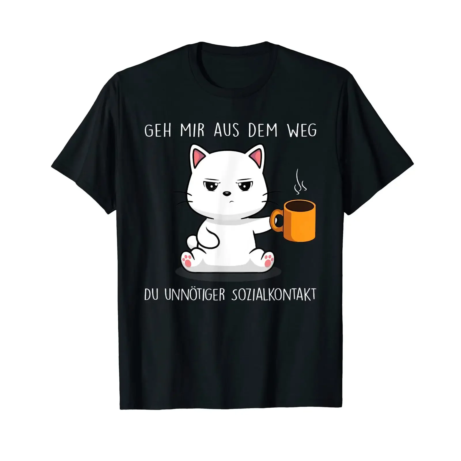 Get out of my way you unnecessary social contact T shirt vintage Washed Comfortable Casual fashion Slightly Unisex Stretched