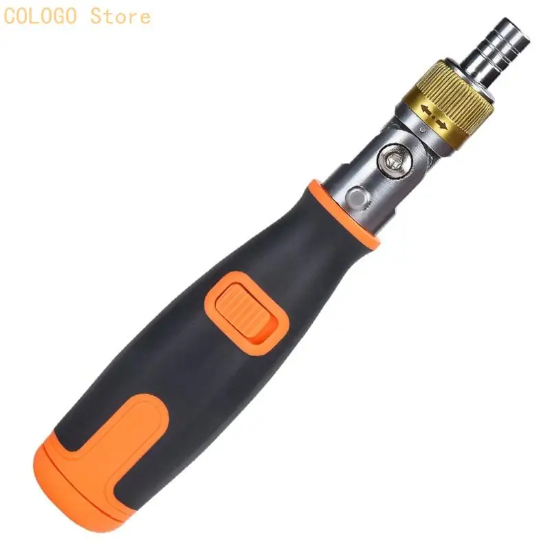 

Practical Ratcheting Screwdriver Bits Ergonomic Grip Electrical Tool D0LD