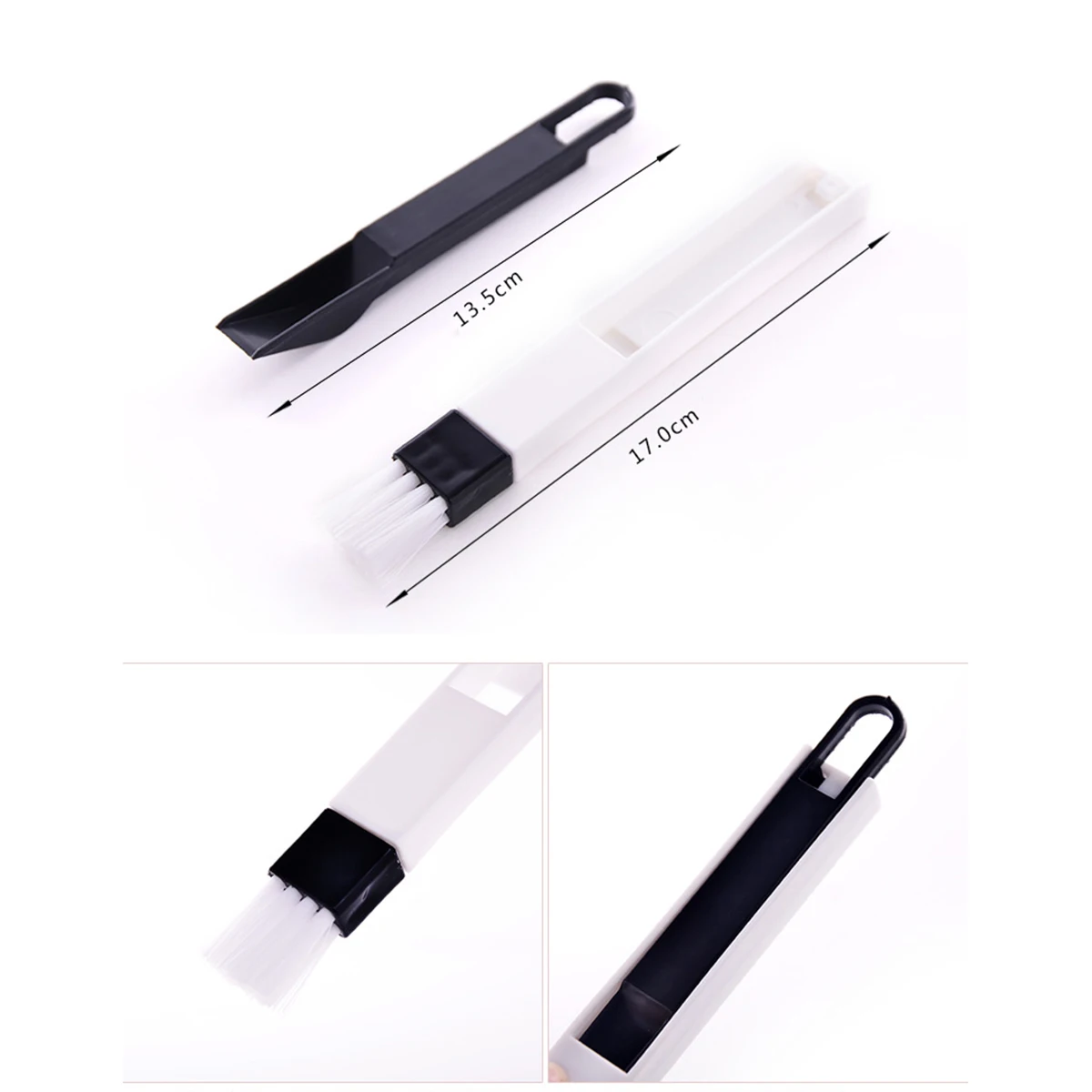 

Multi Functional Cleaning Brush 2 in 1 Dustpan Corner Cleaner Drawer Keyboard Tile Kitchen Sink Household Hotel Restaurant