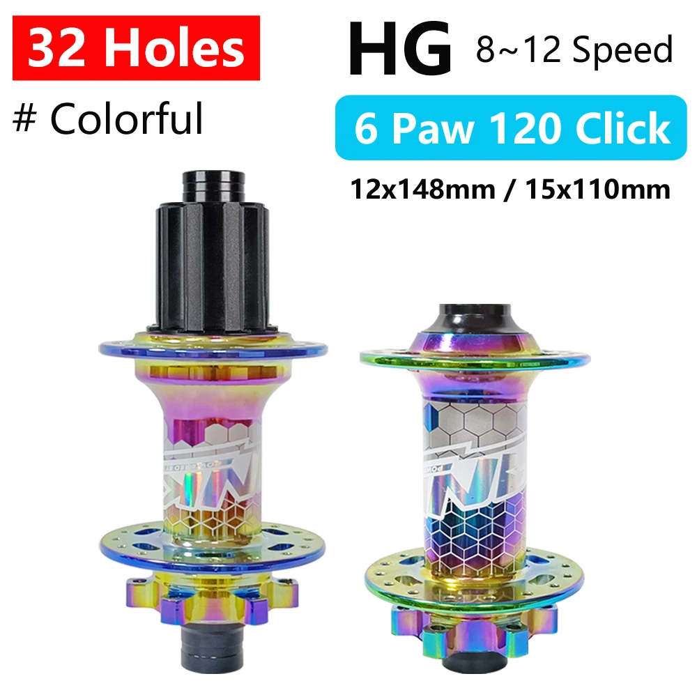 TANKE MTB Bike Hub BOOST 148 Bicycle Hubs 120 Click 6 Claws
