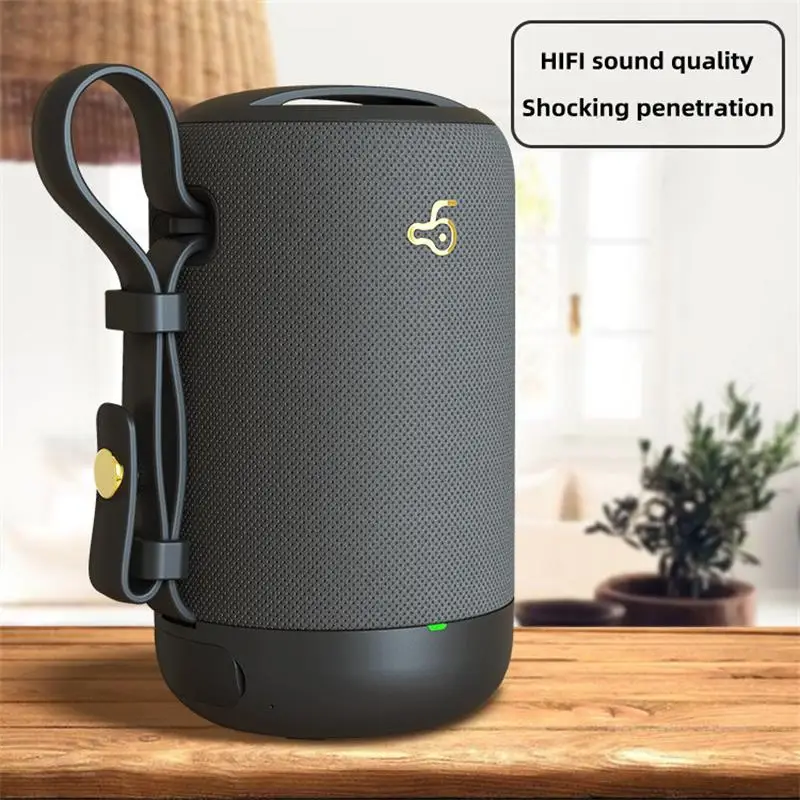 BD03 Mini Bluetooth Speaker Portable Wireless TWS Speaker 3D Stereo Surround Sound Effect Outdoor Speaker Supports FM TF Card