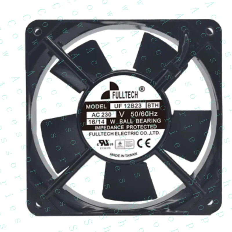 

Вентилятор осевой PP+ FOR FULLTECH UF-12B23 BTH, 230В, 120*120*25мм, 16/14Вт, промышленный охлаждающий вентилятор