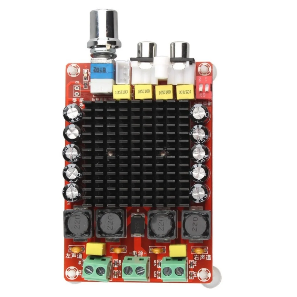 TDA7498 Class D Audio Board XH M510 200W Dual Channel Power For Car Music Player DC 15-32V Measurement Tools