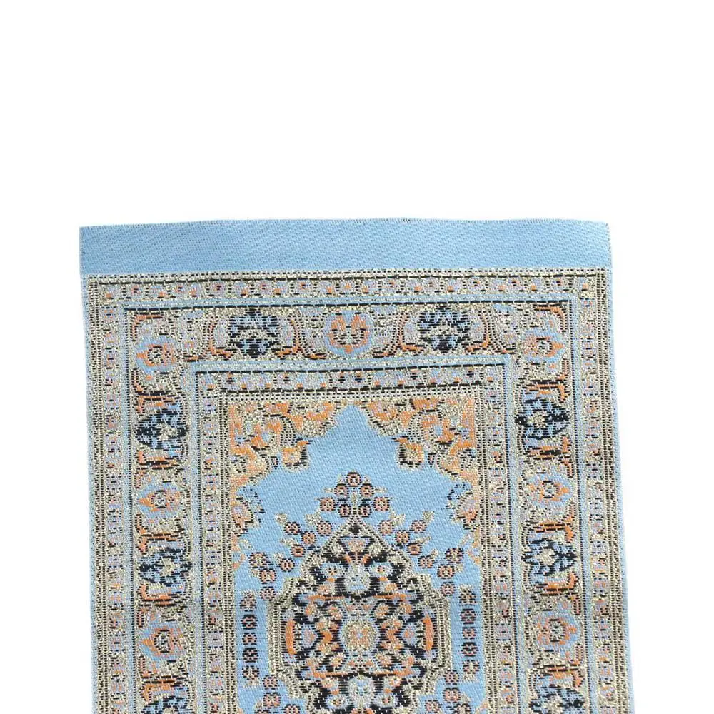 Artisanat revêtements de sol motif Floral tapis maison de poupée tapis meubles de maison de poupée Simulation tissage tapis 1:12 maison de poupée Miniature