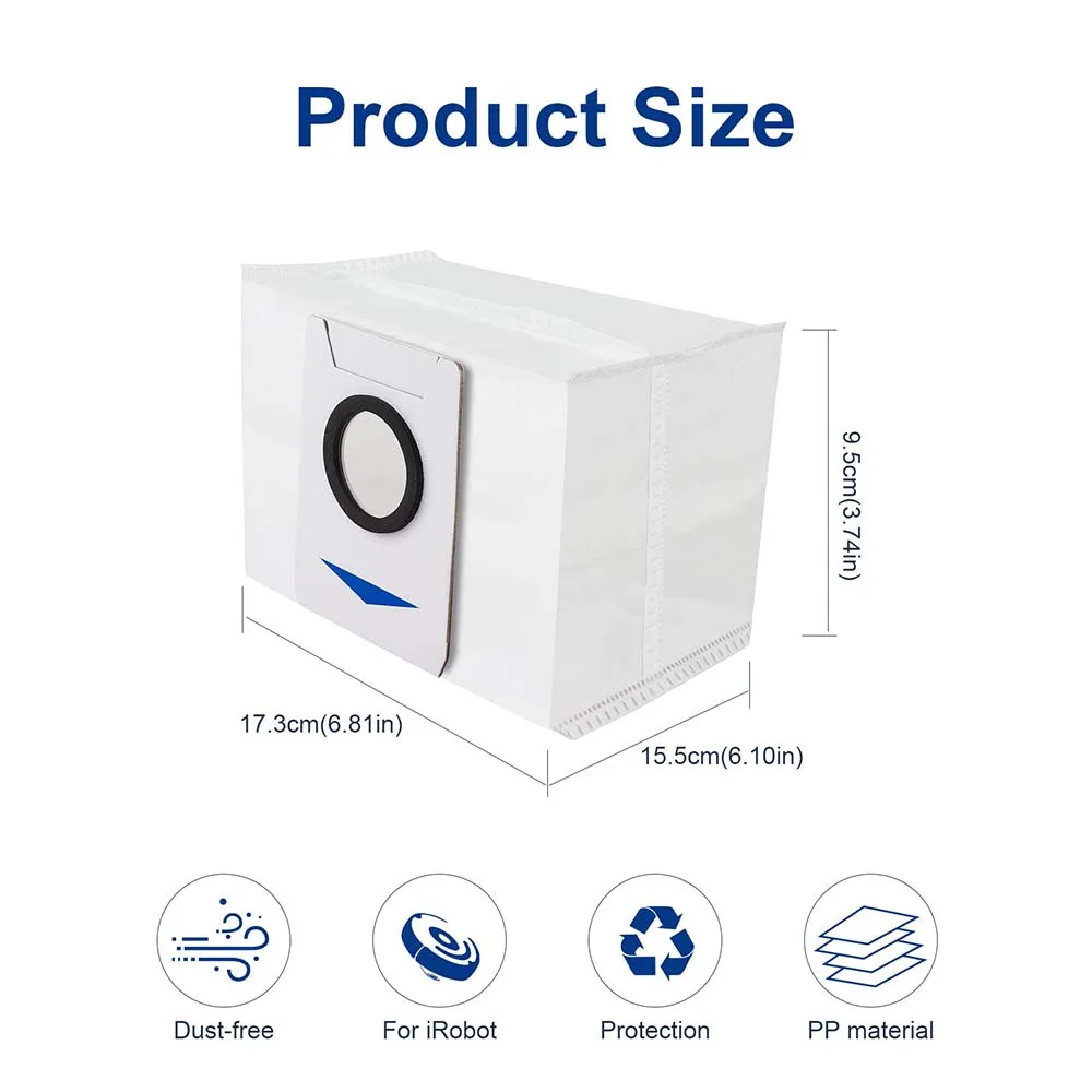 Dust Bag For Ecovacs Deebot T20 Omni/T20e Omni/X1 Omni/T10 Omni Robot Vacuum Accessories Consumables Garbage Bags Spare Parts