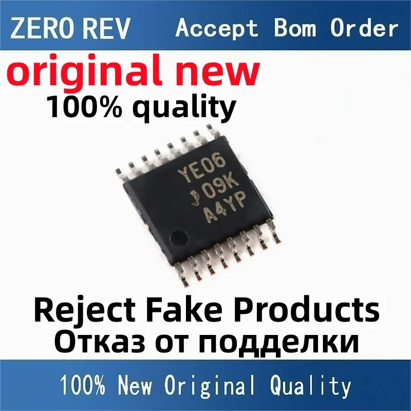 2-5Pcs 100% New TXB0106PWR TXB0106 YE06 TXB0106IPWRQ1 TXB0106I YE06Q1 TSSOP16 TXB0104DR TXB0104 SOIC-14 SOP14 chips ic