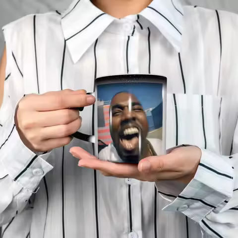 Cool Fun Funny KanyES Wests Mug Funny Ceramic Coffee Cups Tea Mugs Milk Cup Drinkware Gift for Friends
