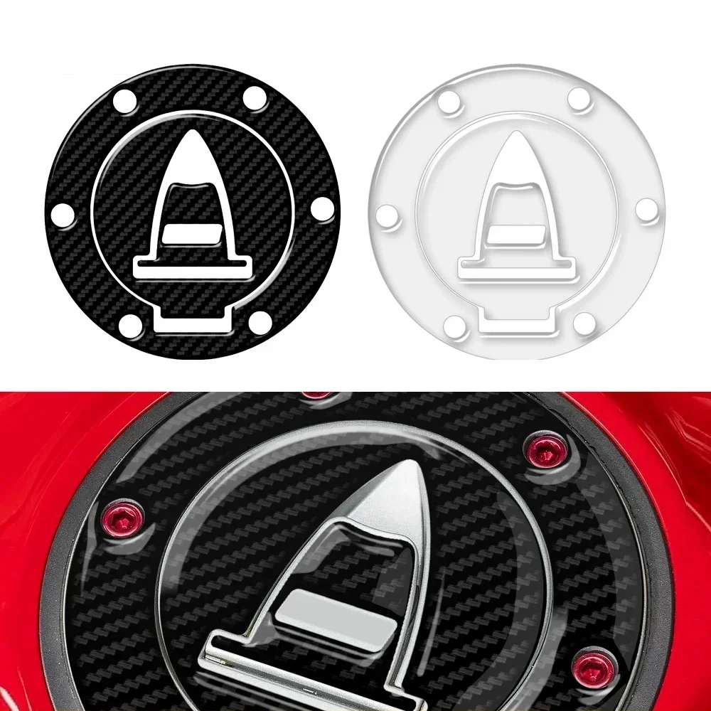 Motocicleta Tanque de Combustível Pad Protector, Gás Oil Cap, adesivo para a Ducati Multistrada 950, 1100, 1200, V2, V4 Modelos