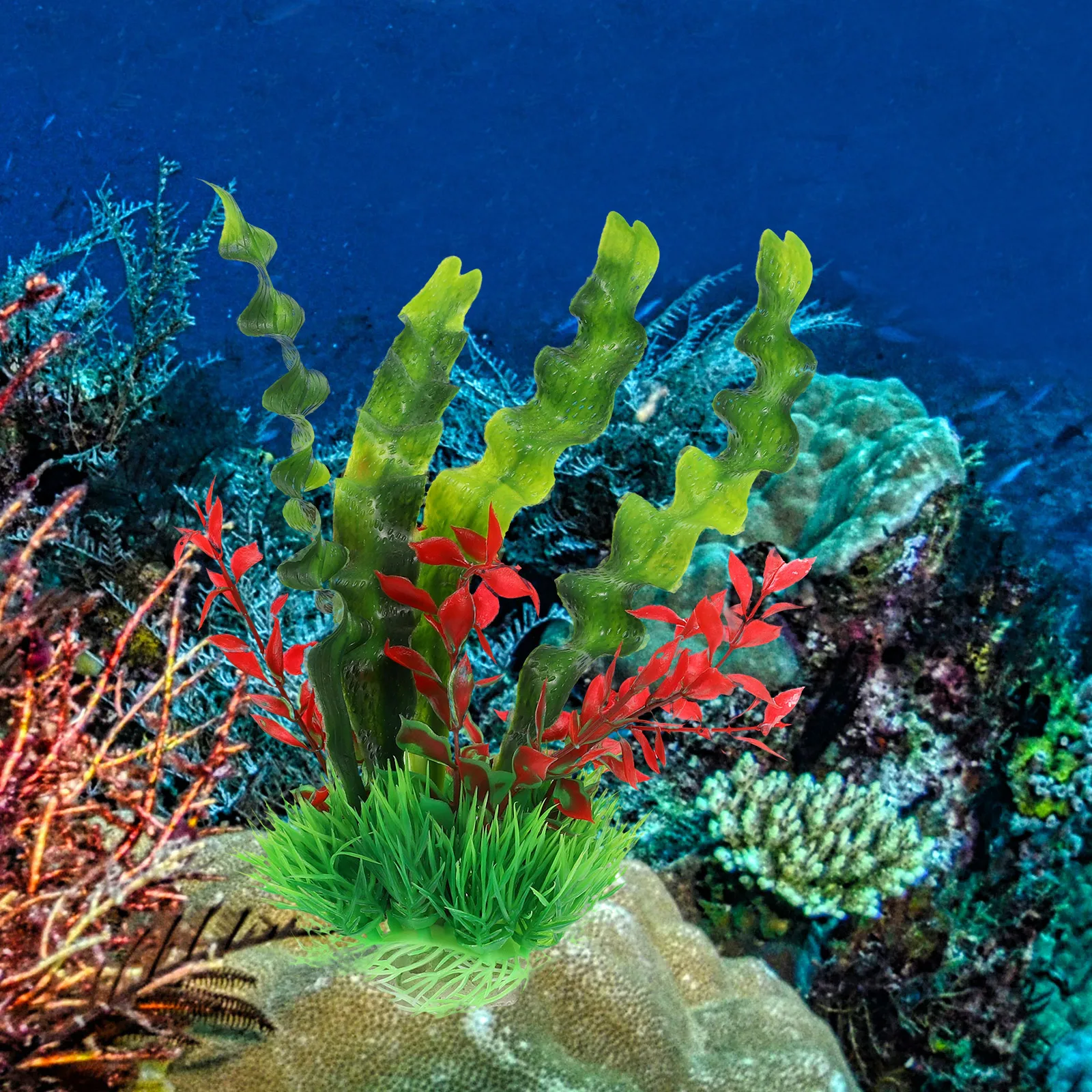 

Artificial Aquatic Plant Lightweight Plastic for Fish Tanks Aquarium Decorations Underwater Plant OrnamentWater Plants
