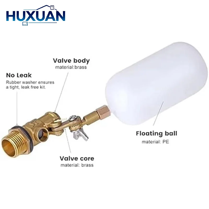 Livestock Tank Valve Float Valve Filling System Water Efficient Water Control High Water Pressure Tolerance