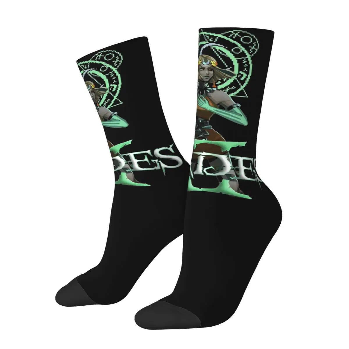 

Hades II Melinoe Fan Art Theme Design Socks Accessories for Women Non-slip Stockings