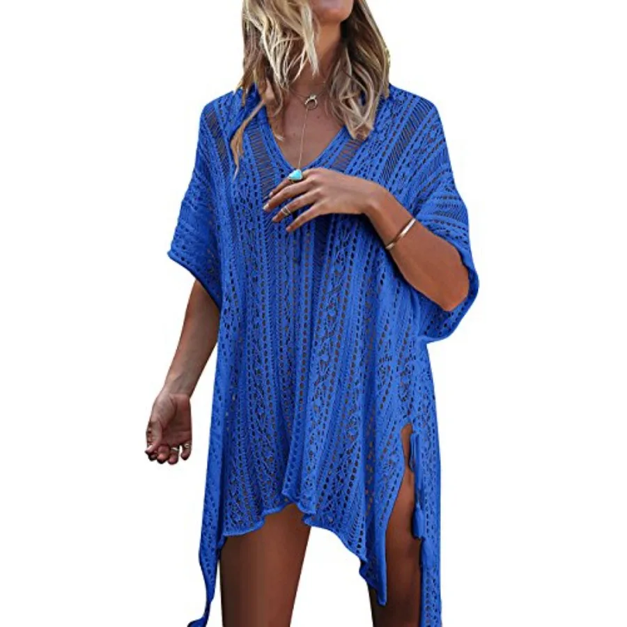 

HARHAY Women's Summer Swimsuit Bikini 2023 Beach Swimwear Crochet Cover up