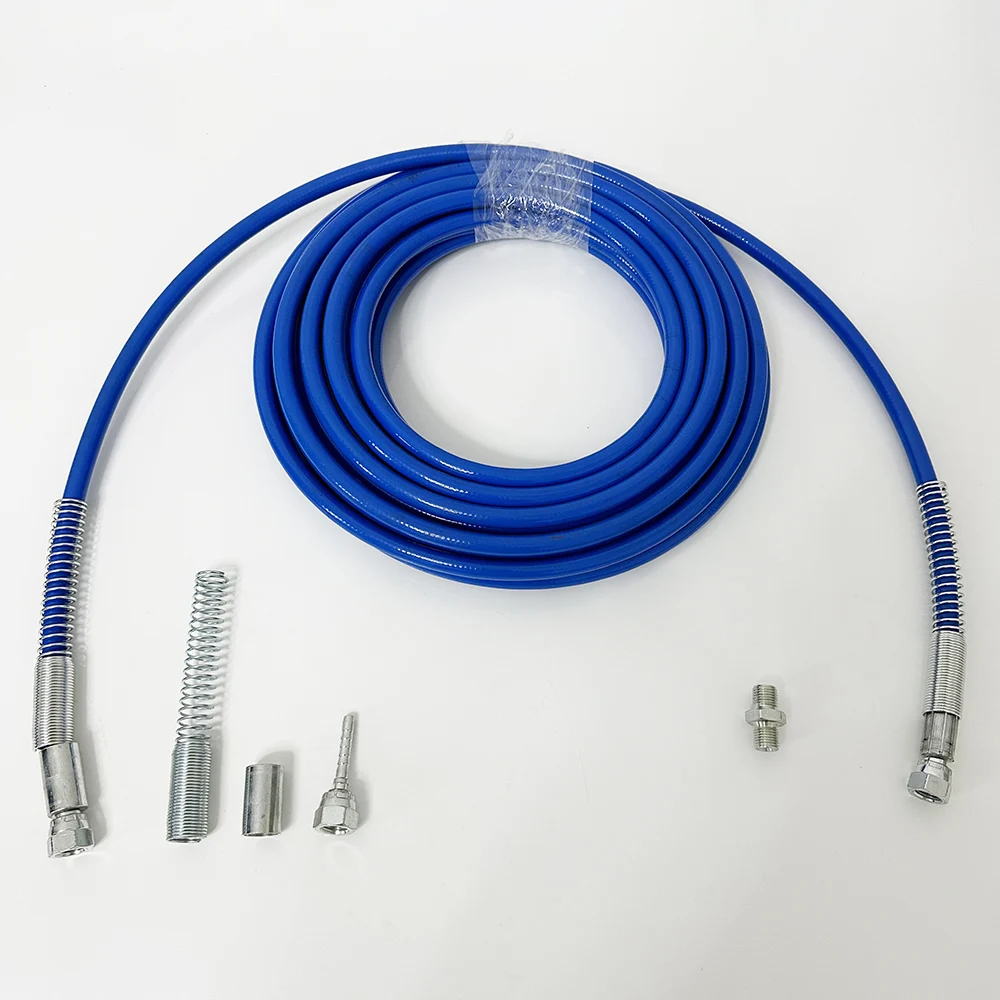 1/4“ Universal Accessories for Airless Spraying Machine, Wear-Resistant and Explosion-Proof High-Pressure Steel Wire Hose