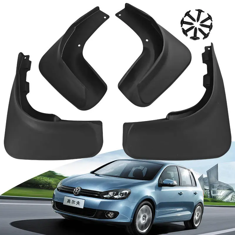 

For Golf 6 09-13 Car mudguard decorative panel, tire mudguard, wheel hub mudguard Beautify car wheels auto parts