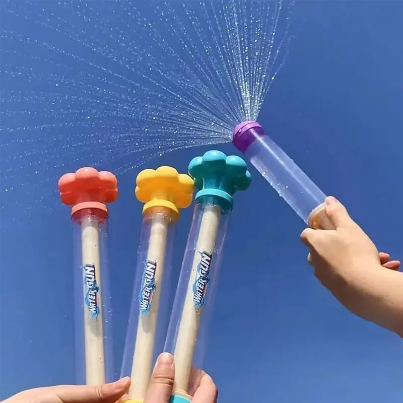 1/3/4 PCS Random Firework Water Spray Toy Water Guns for Kids 4 Color Cute Children’s Summer Water Amusement Pool Accessories