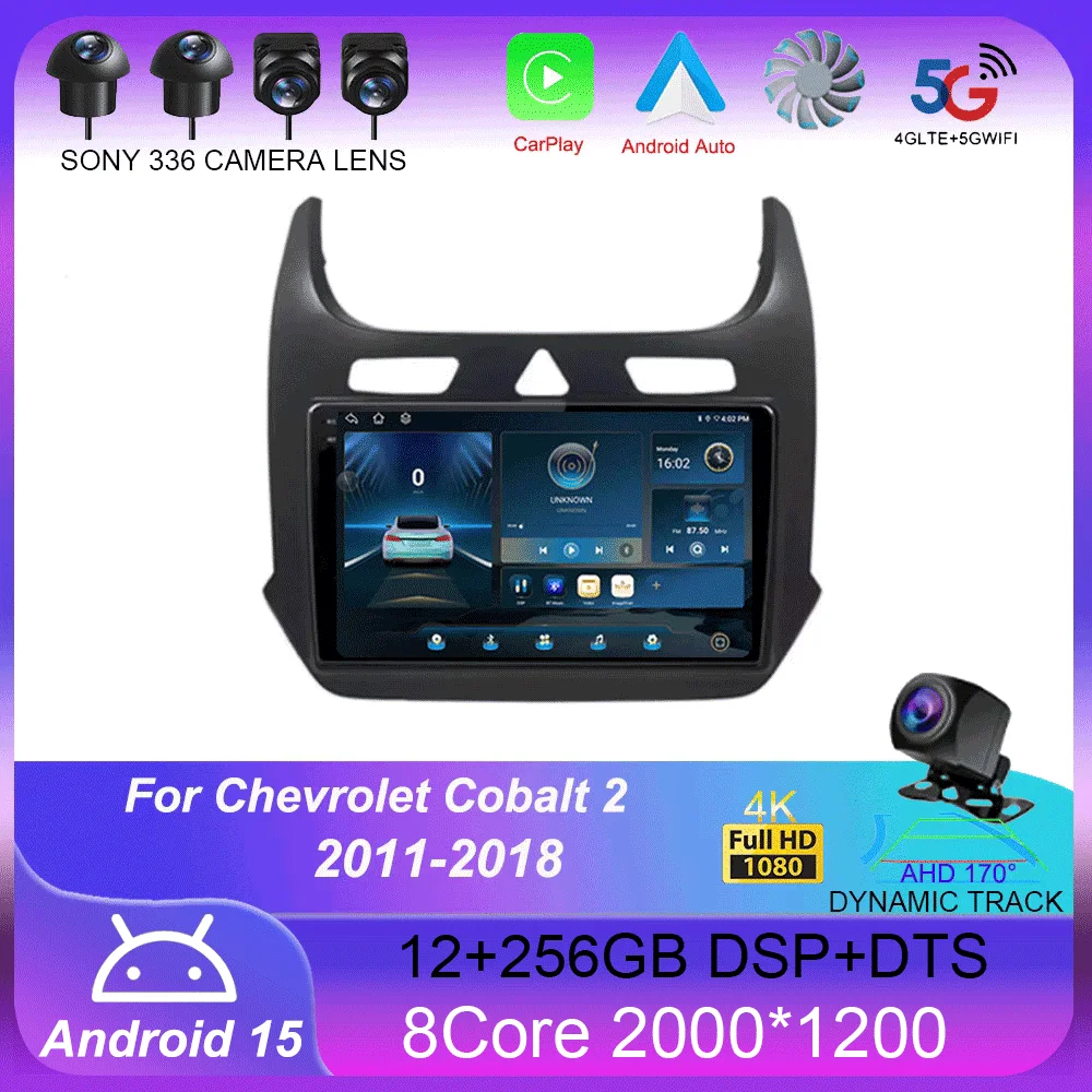 

Android 15 For Chevrolet Cobalt 2 2011 - 2018 Car Radio Multimedia Video Player Navigation stereo GPS