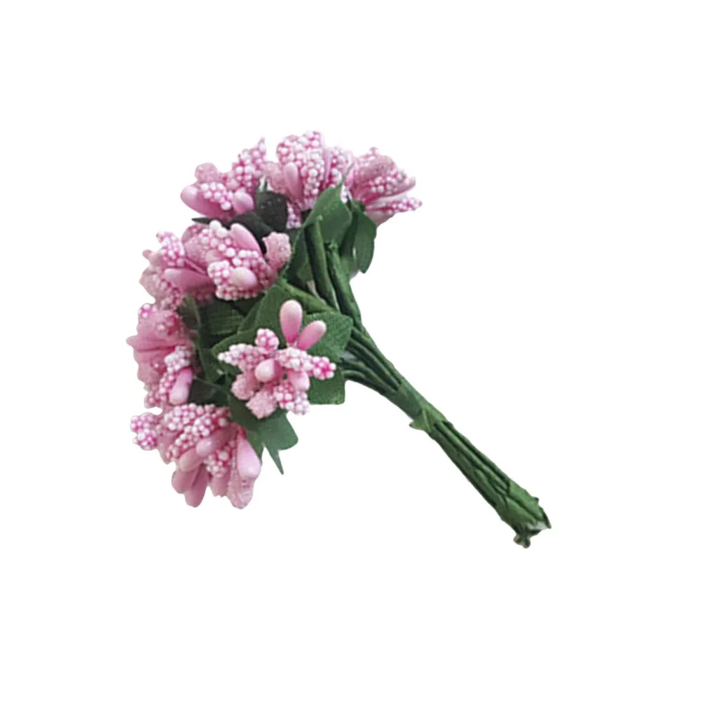 

12Pcs Mini Artificial Simulation Berry Picks Realistic Fake Decorative Fruit Wedding Party DIY Garland Scrapbooking Centerpieces