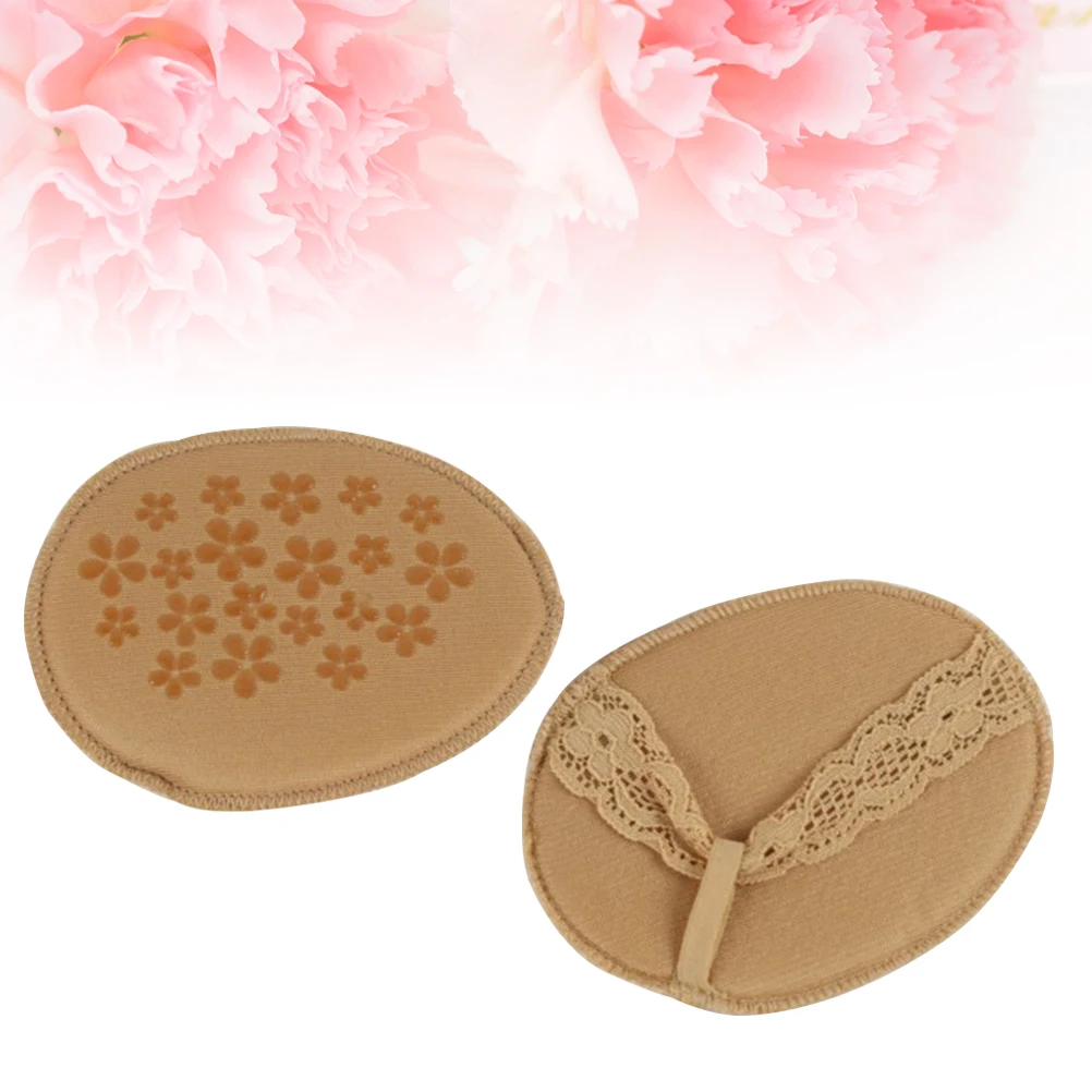 

Anti-Clip Foot Insoles Ultra-Thin Invisible Sponge Heel Inserts Women Breathable Flip Flops Design Anti-Slip for Sensitive