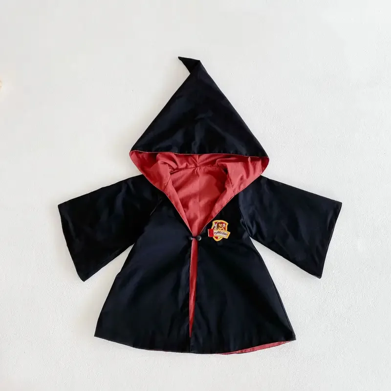 زي مدرسي معالج جديد لعام 2025 رداء سحري للأطفال في سن المراهقة أنماط جامعية عباءة ساحرة بقلنسوة مع وشاح وسترة Ou ★ ❤ ♡ ★