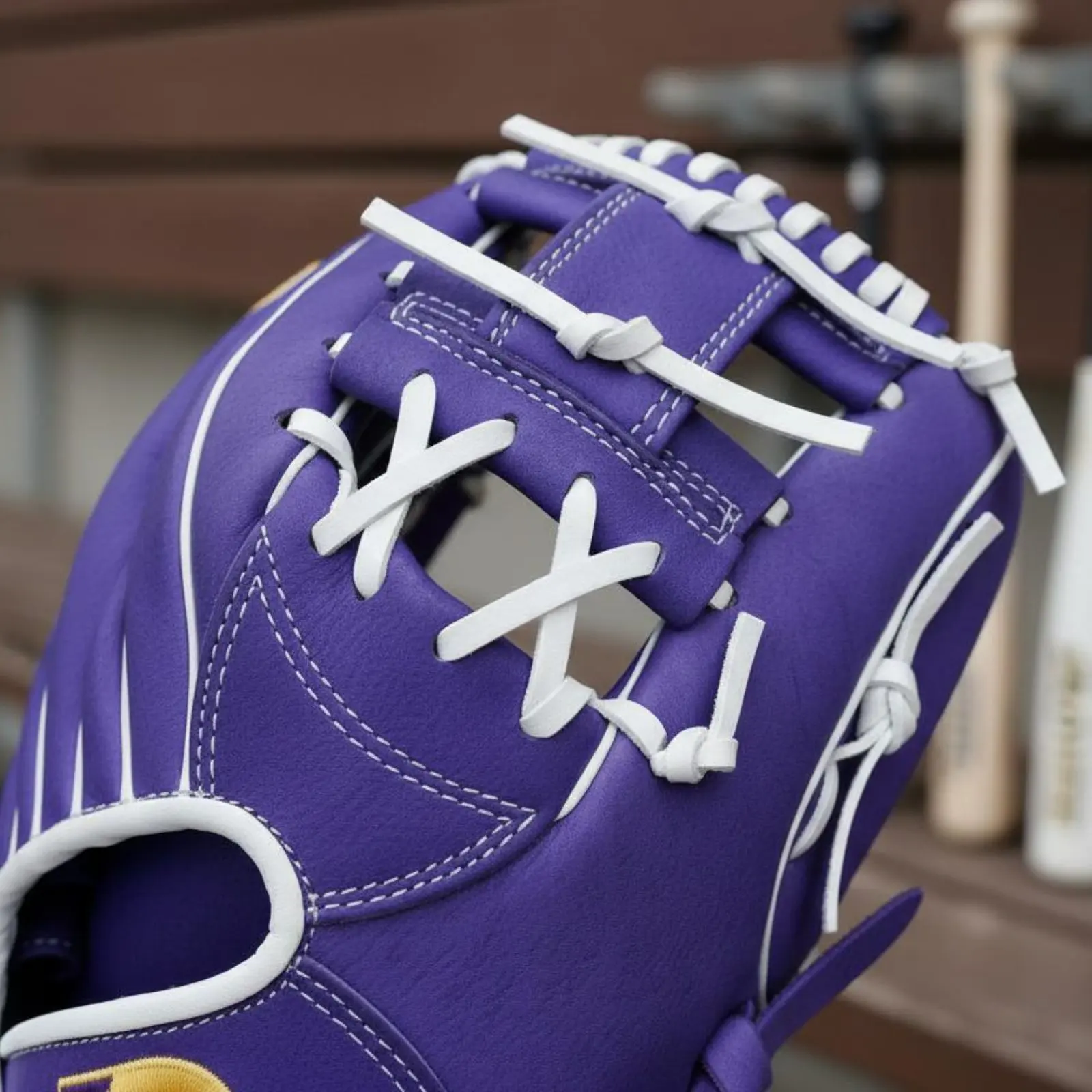 

Soft Leather Leather Glove Comfortable Lavender Ballgame Glove Leather Ballgame Glove Ready to Play Sports Equipment Reinforced