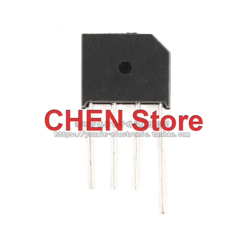 10pcs KBL410 4A/1000V flat bridge rectifier bridge stack silicon bridge rectifier