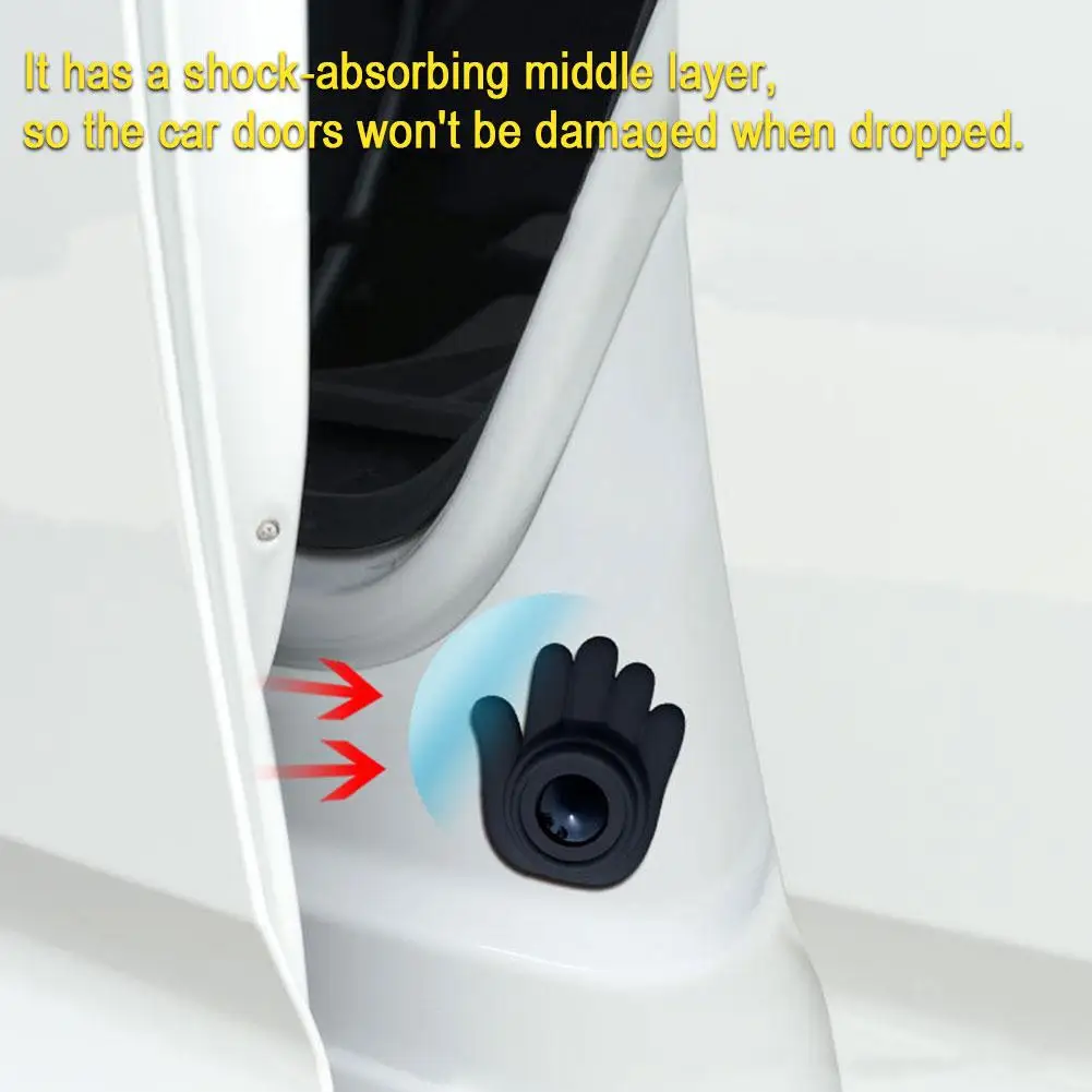 Car Door Shock Absorber Silicone Pads Car Door Anti-collision Shock Gasket Anti Anti Pad Pad Universal Buffer Silicone Coll D4D4