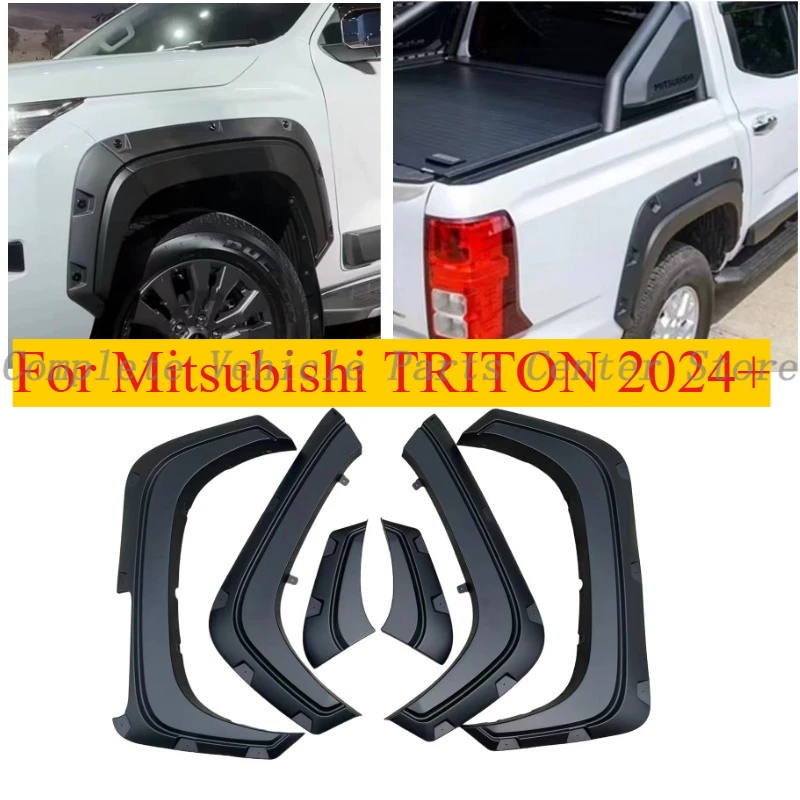 

Высококачественная колесная арка для Mitsubishi TRITON 2024+, широкие расширители крыльев, автомобильные наклейки