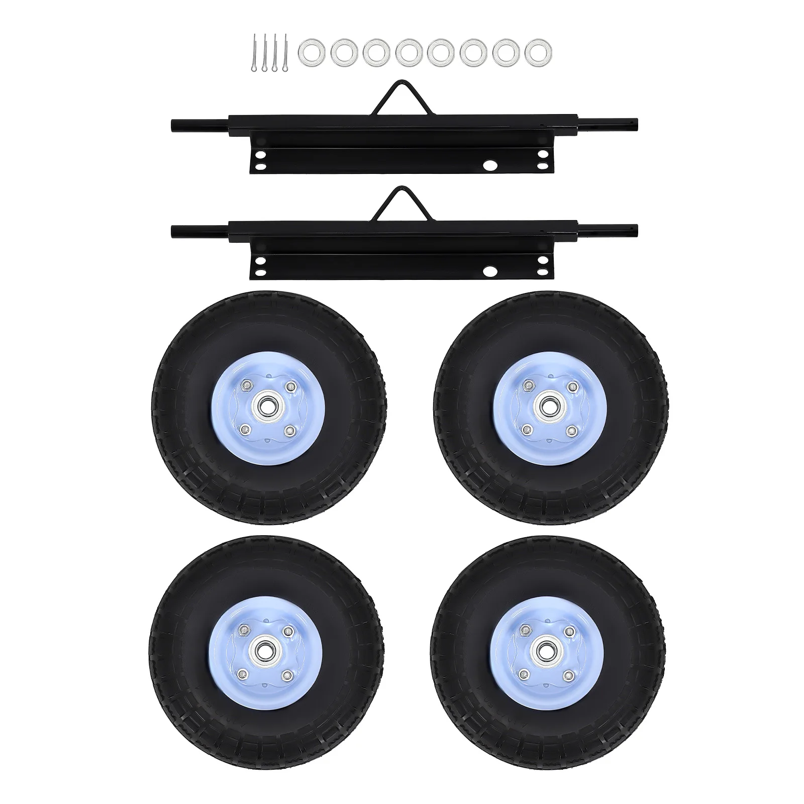 

06423-ZS9-020AH Wheel Kit for Honda Generator EU3000is 06423-ZS9-020AH Steel Axles Wheels with TIRES& Bearings