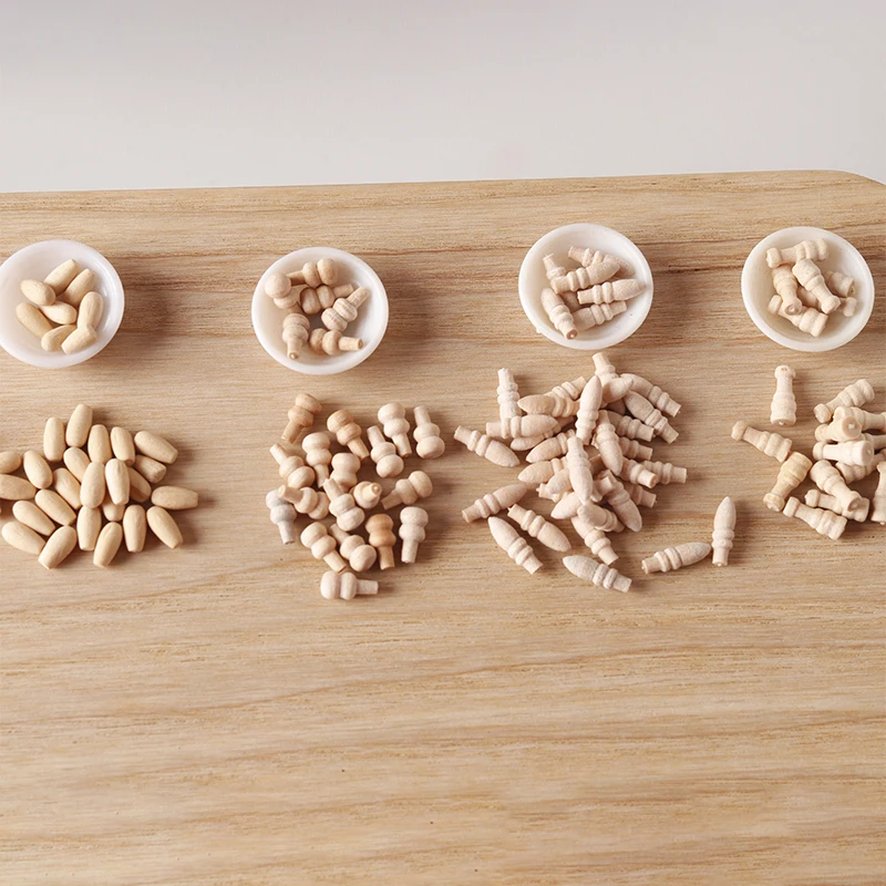 10 sztuk 1:12 domek dla lalek miniaturowe drewniane meble klamki do drzwi Mini część mebli uchwyty do szuflad drzwi okno ciągnij Model Decor Toy