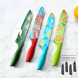 Fruit Knife Set Portable Small Knife Household Stainless Steel Fruit Knife Set Peeling Knife Cutter Kitchen Knife