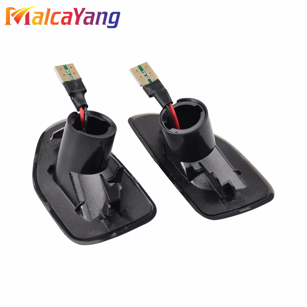 Для Renault Dacia Duster Logan II Sandero светодиодный боковой габаритный фонарь на крыло, последовательный динамический указатель поворота, индикатор, повторитель, лампа